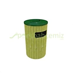 Dış Mekan Ahşap Çöp Kovası