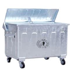 Galvaniz Çöp Konteyneri