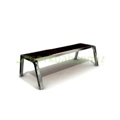 Paslanmaz Oturma Bankı Model 2